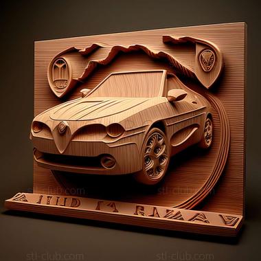 3D мадэль Alfa Romeo 166 (STL)